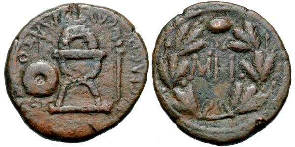 1 Sestertius 博斯普鲁斯王国 (c. 438 BC[1] - c. 370 AD) 青铜 